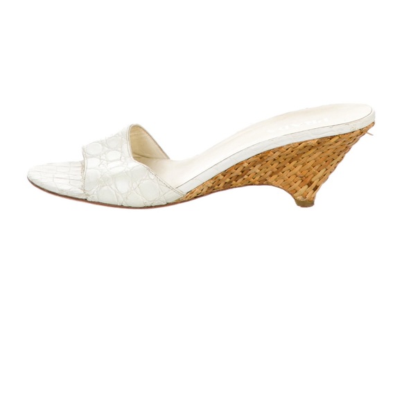 PRADA LEATHER SANDALS - Picture 2 of 5